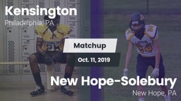 Matchup: Kensington vs. New Hope-Solebury  2019