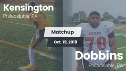 Matchup: Kensington vs. Dobbins  2019