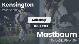 Matchup: Kensington vs. Mastbaum 2020