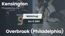 Matchup: Kensington vs. Overbrook  (Philadelphia) 2020