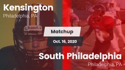 Matchup: Kensington vs. South Philadelphia  2020