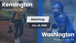 Matchup: Kensington vs. Washington  2020