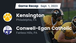 Recap: Kensington  vs. Conwell-Egan Catholic  2023