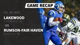 Recap: Lakewood  vs. Rumson-Fair Haven  2015