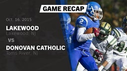 Recap: Lakewood  vs. Donovan Catholic  2015