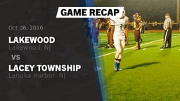 Recap: Lakewood  vs. Lacey Township  2016