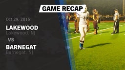 Recap: Lakewood  vs. Barnegat  2016