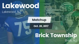 Matchup: Lakewood  vs. Brick Township  2017