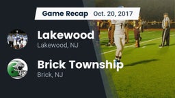 Recap: Lakewood  vs. Brick Township  2017