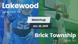 Matchup: Lakewood  vs. Brick Township  2018