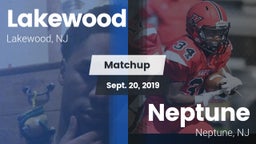 Matchup: Lakewood  vs. Neptune  2019