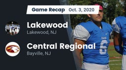 Recap: Lakewood  vs. Central Regional  2020