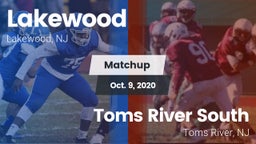 Matchup: Lakewood  vs. Toms River South  2020