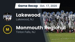 Recap: Lakewood  vs. Monmouth Regional  2020