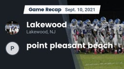 Recap: Lakewood  vs. point pleasant beach 2021