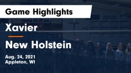 Xavier  vs New Holstein Game Highlights - Aug. 24, 2021