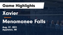Xavier  vs Menomonee Falls  Game Highlights - Aug. 27, 2021