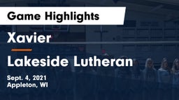Xavier  vs Lakeside Lutheran  Game Highlights - Sept. 4, 2021