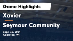 Xavier  vs Seymour Community  Game Highlights - Sept. 30, 2021