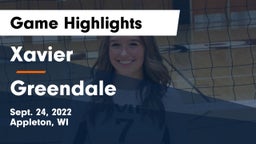 Xavier  vs Greendale  Game Highlights - Sept. 24, 2022