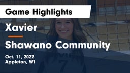 Xavier  vs Shawano Community  Game Highlights - Oct. 11, 2022