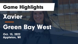 Xavier  vs Green Bay West Game Highlights - Oct. 15, 2022