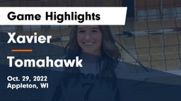 Xavier  vs Tomahawk  Game Highlights - Oct. 29, 2022