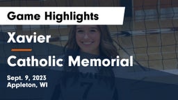 Xavier  vs Catholic Memorial Game Highlights - Sept. 9, 2023