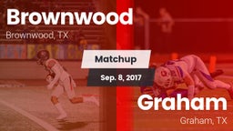 Matchup: Brownwood High vs. Graham  2017