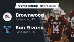 Recap: Brownwood  vs. San Elizario  2023