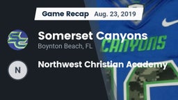 Recap: Somerset Canyons vs. Northwest Christian Academy 2019