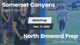 Matchup: Somerset Canyons vs. North Broward Prep  2020