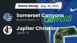 Recap: Somerset Canyons vs. Jupiter Christian  2021