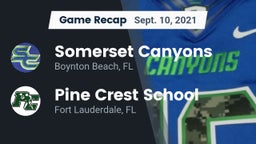 Recap: Somerset Canyons vs. Pine Crest School 2021