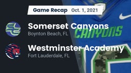 Recap: Somerset Canyons vs. Westminster Academy 2021