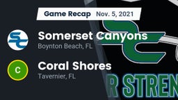 Recap: Somerset Canyons vs. Coral Shores  2021