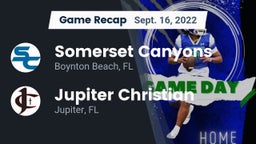 Recap: Somerset Canyons vs. Jupiter Christian  2022