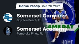 Recap: Somerset Canyons vs. Somerset Academy  2022