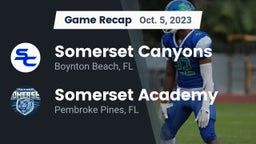 Recap: Somerset Canyons vs. Somerset Academy  2023