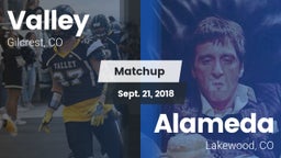 Matchup: Valley  vs. Alameda  2018