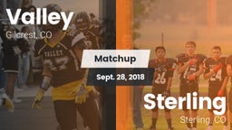 Matchup: Valley  vs. Sterling  2018
