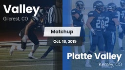 Matchup: Valley  vs. Platte Valley  2019