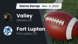 Recap: Valley  vs. Fort Lupton  2020