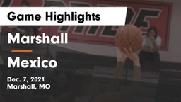 Marshall  vs Mexico  Game Highlights - Dec. 7, 2021