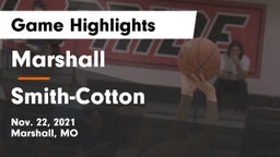 Marshall  vs Smith-Cotton  Game Highlights - Nov. 22, 2021