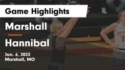 Marshall  vs Hannibal  Game Highlights - Jan. 6, 2023