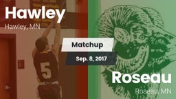 Matchup: Hawley  vs. Roseau  2017