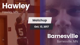 Matchup: Hawley  vs. Barnesville  2017