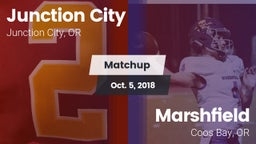 Matchup: Junction City High vs. Marshfield  2018