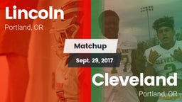 Matchup: Lincoln vs. Cleveland  2017